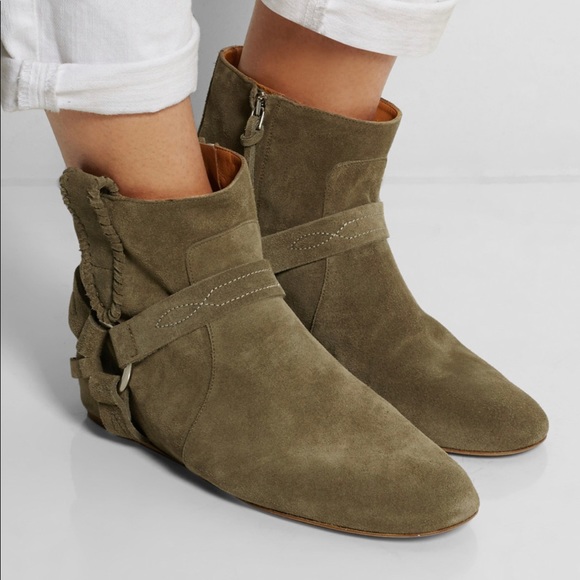 Isabel Marant Olive Ankle Boots - Picture 1 of 13